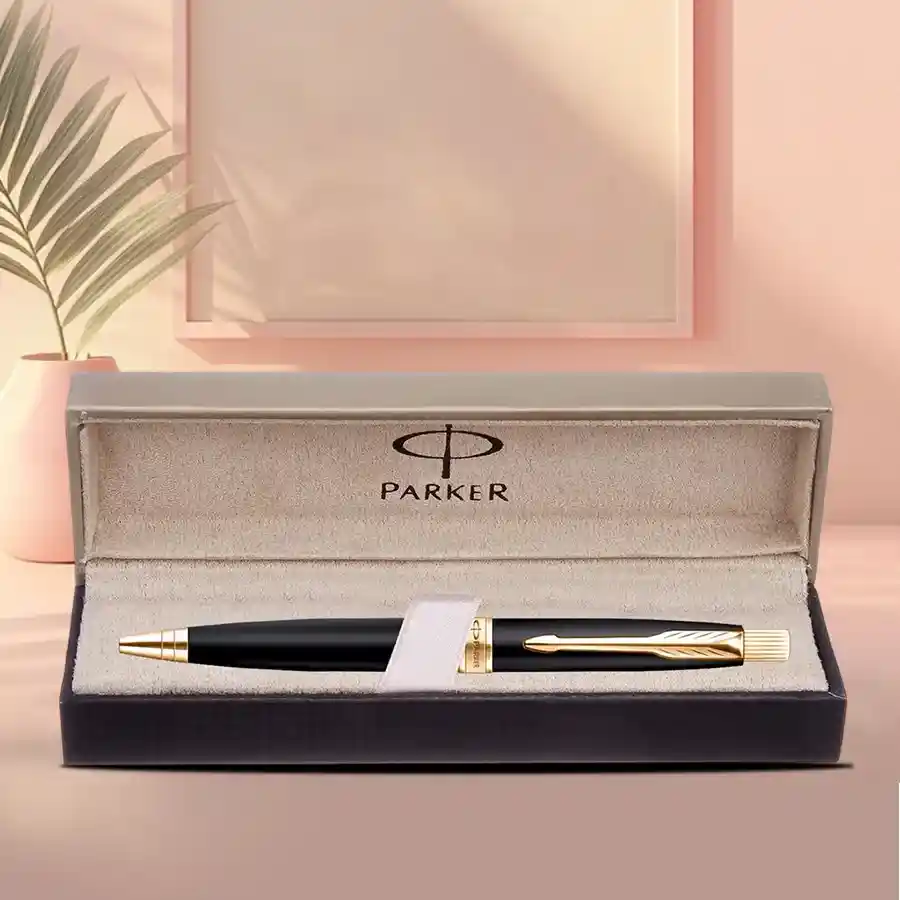 Fabulous Parker Aster Matte Ballpoint Pen presented in an elegant setting.