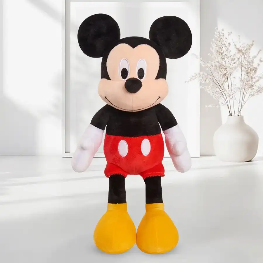 Splendorous Disney Mickey Mouse Soft Toy, 12 inches, perfect for gifting and enhancing relationships.