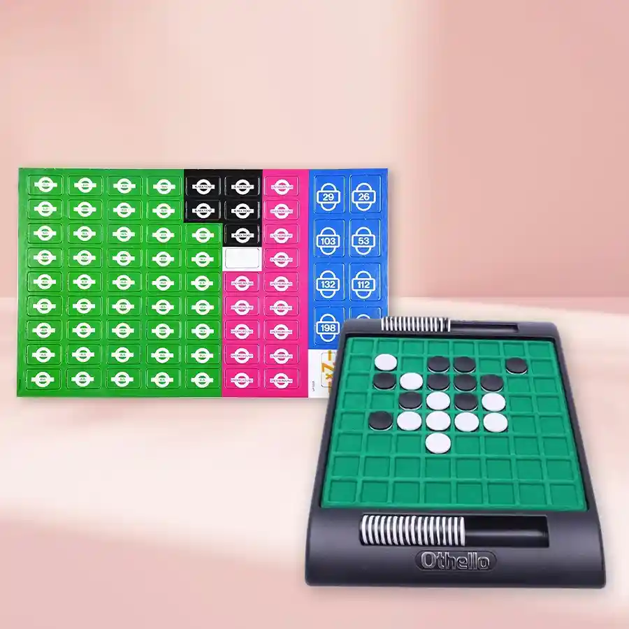 Funskool Othello & Scotland Yard board game designed for strategic fun for ages 10 and up.