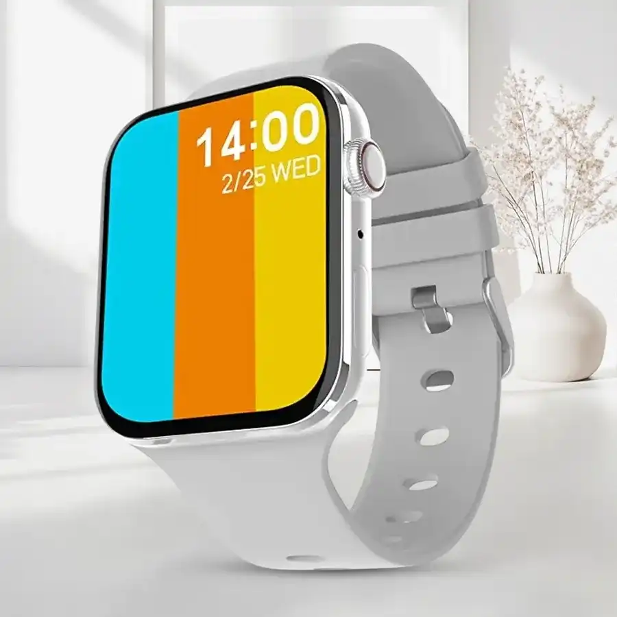 Silver Elegance Fire-Boltt Smart Watch