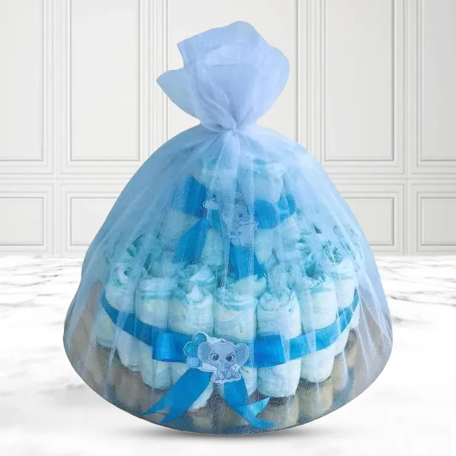 Superb Baby Care Gift Hamper of Pamper Pants featuring 66 soft Pampers Pants in a small size, designed for new parents and their little ones.