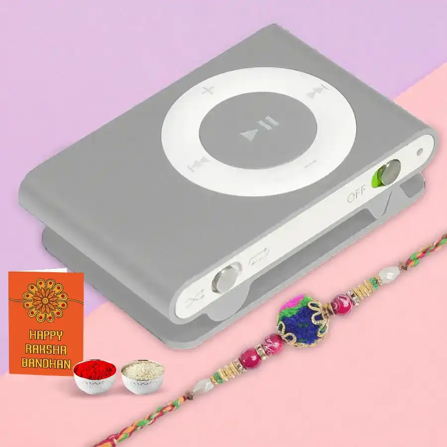 1 GB IPOD Shuffle from Apple with 1 Rakhi Free