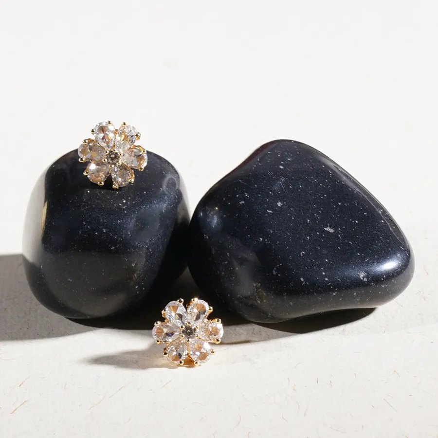 Sophisticated Floral Design Earrings Gift