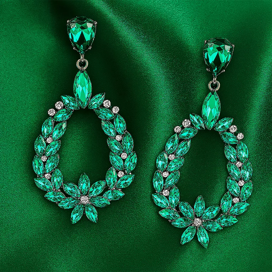 Sparkling Crystal Earrings