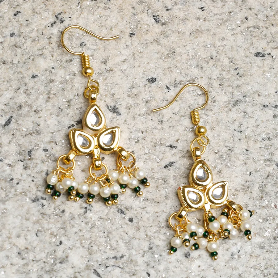 Remarkable Kundan Studs Set