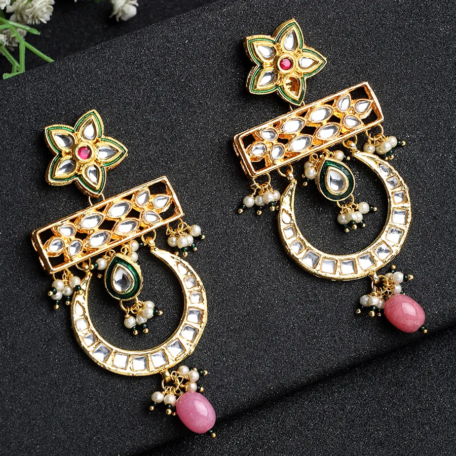 Kundan Earrings for Her