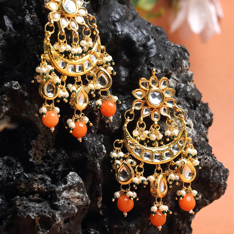 Graceful Kundan Earrings
