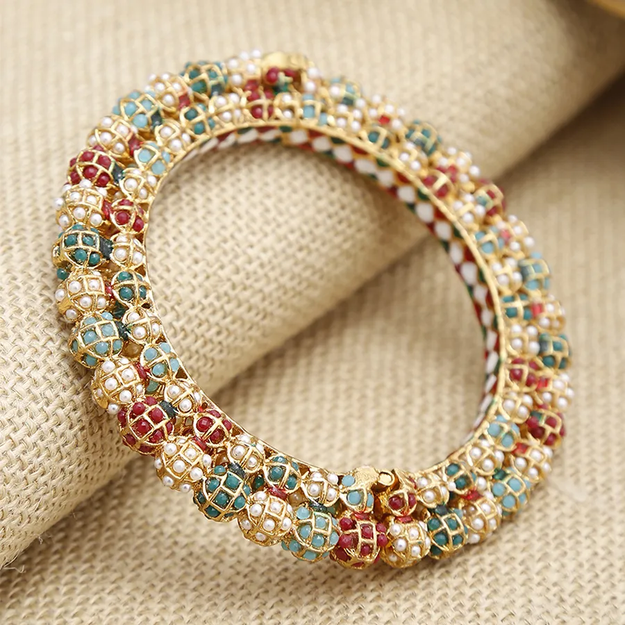 Luxe Multi Embellished Bangle