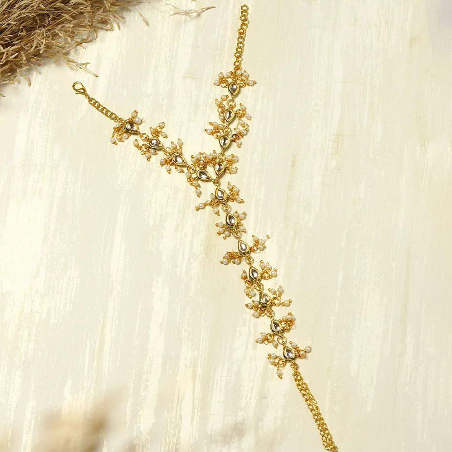 Luxe Kundan Statement Bracelet