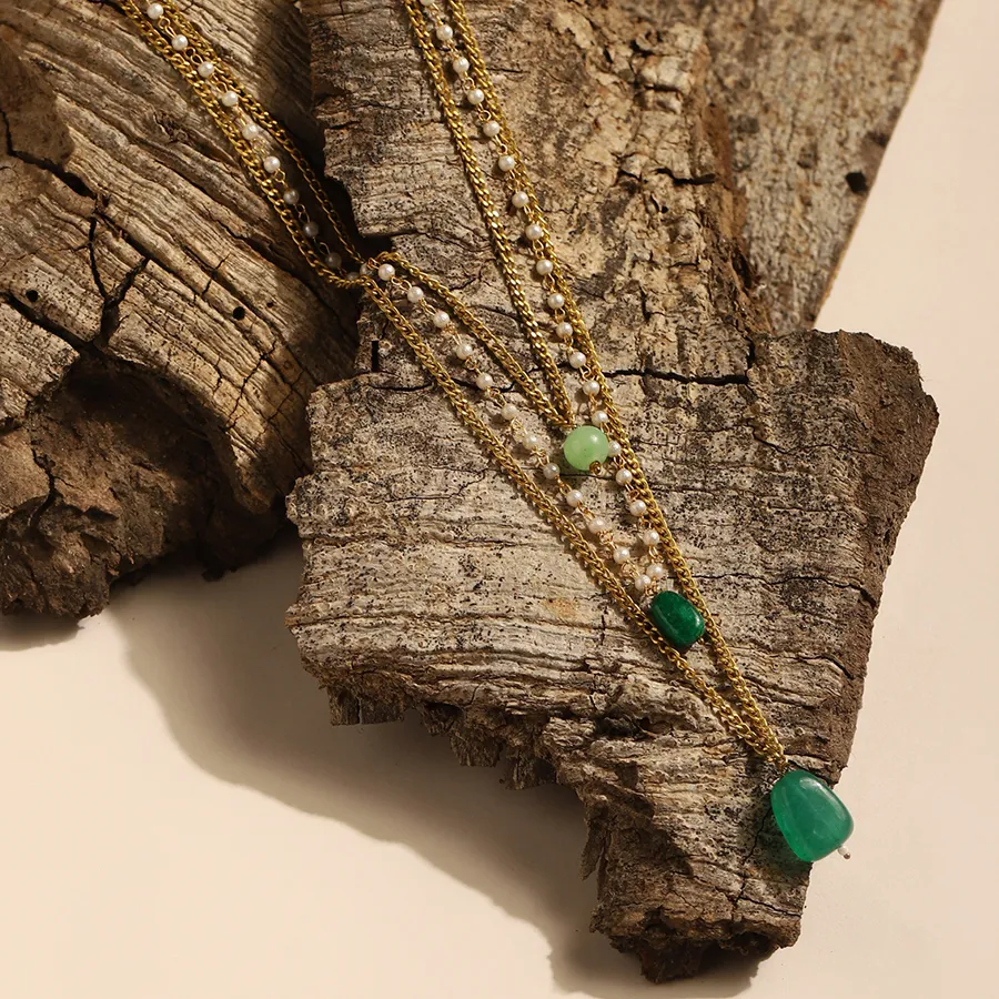 Timeless Pearl Jewel Necklace