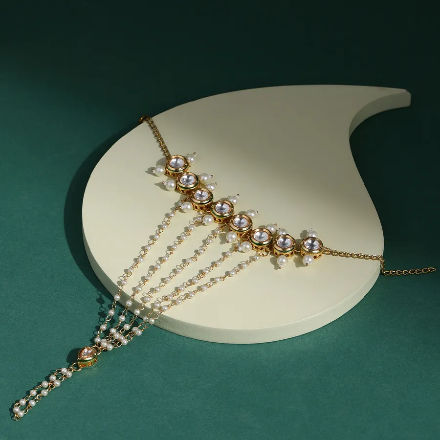 Handcrafted Kundan Elegance