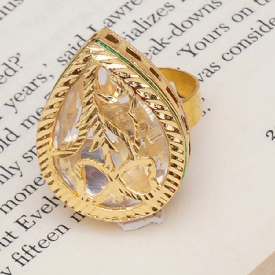 Classic Kundan Beauty Ring