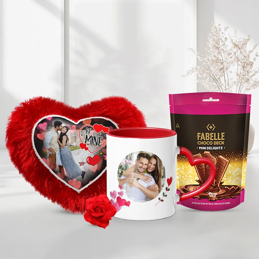 Dashing Personalized Gifts with Chocolates for Valentines Day