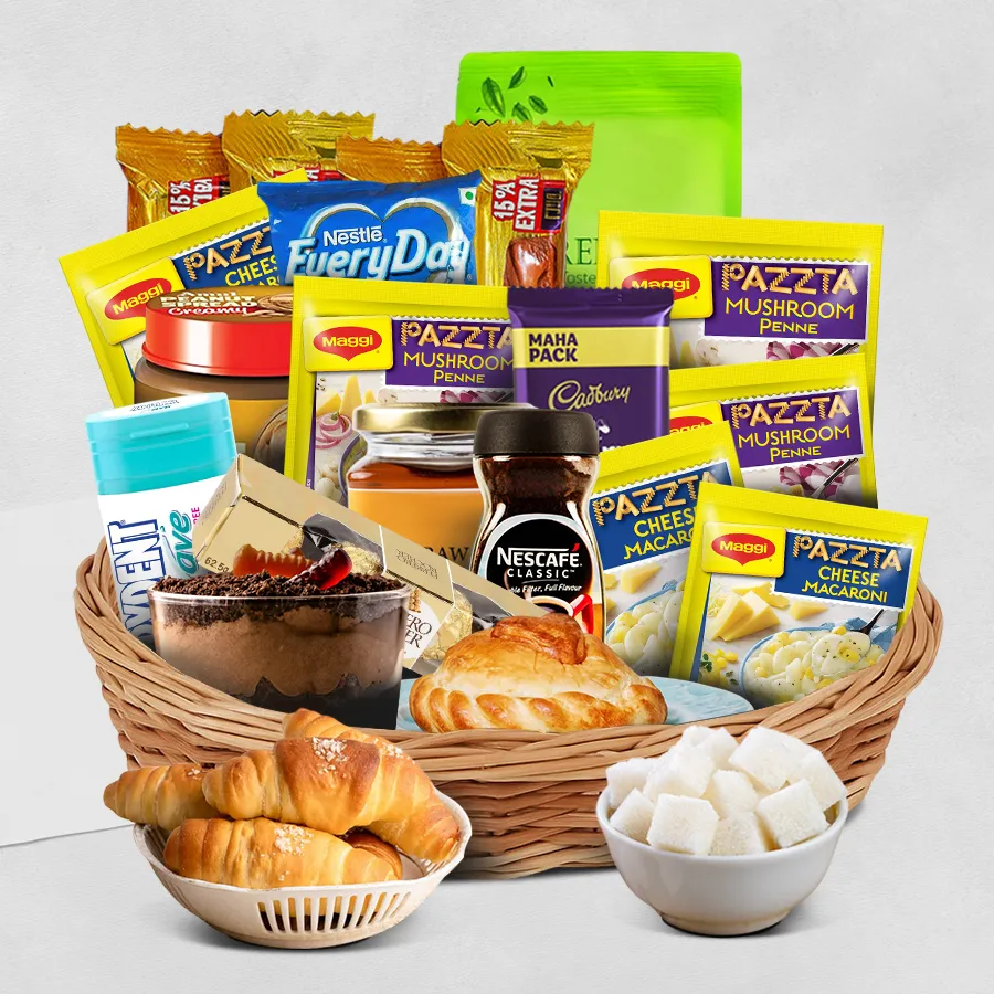 Simple English Style Lunch Hamper