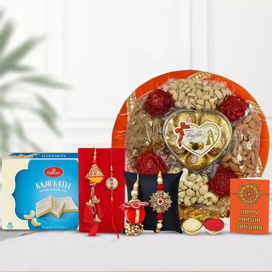 Dry fruits Splurge N Couple Rakhi