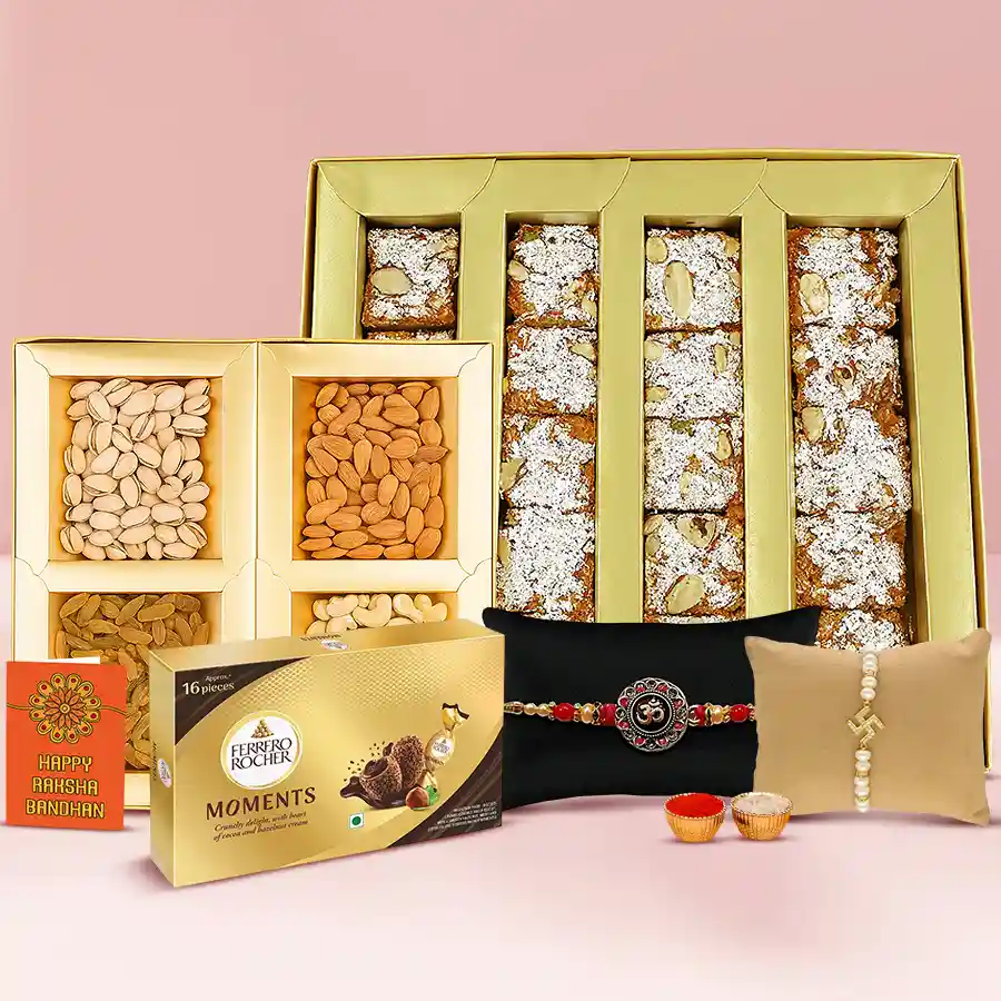 Auspicious Rakhi N Mithai Mania