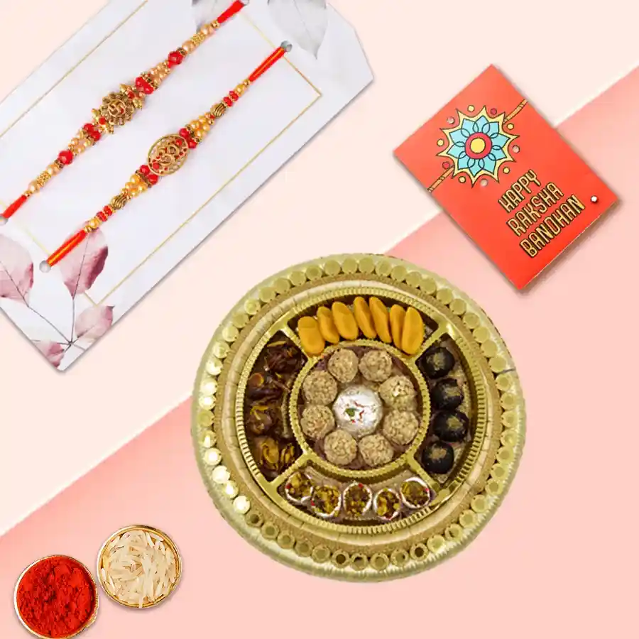 Auspicious Rakhi n Mouth-melting Sweets