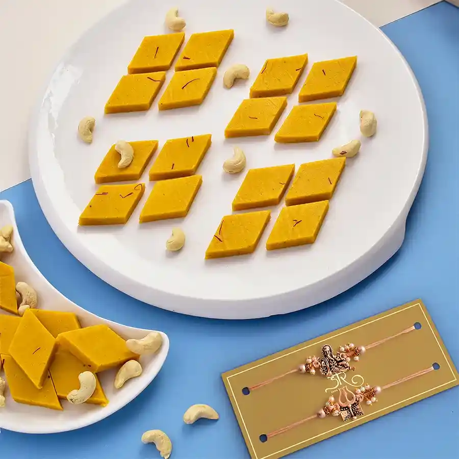 Divine Duo Rakhi Set