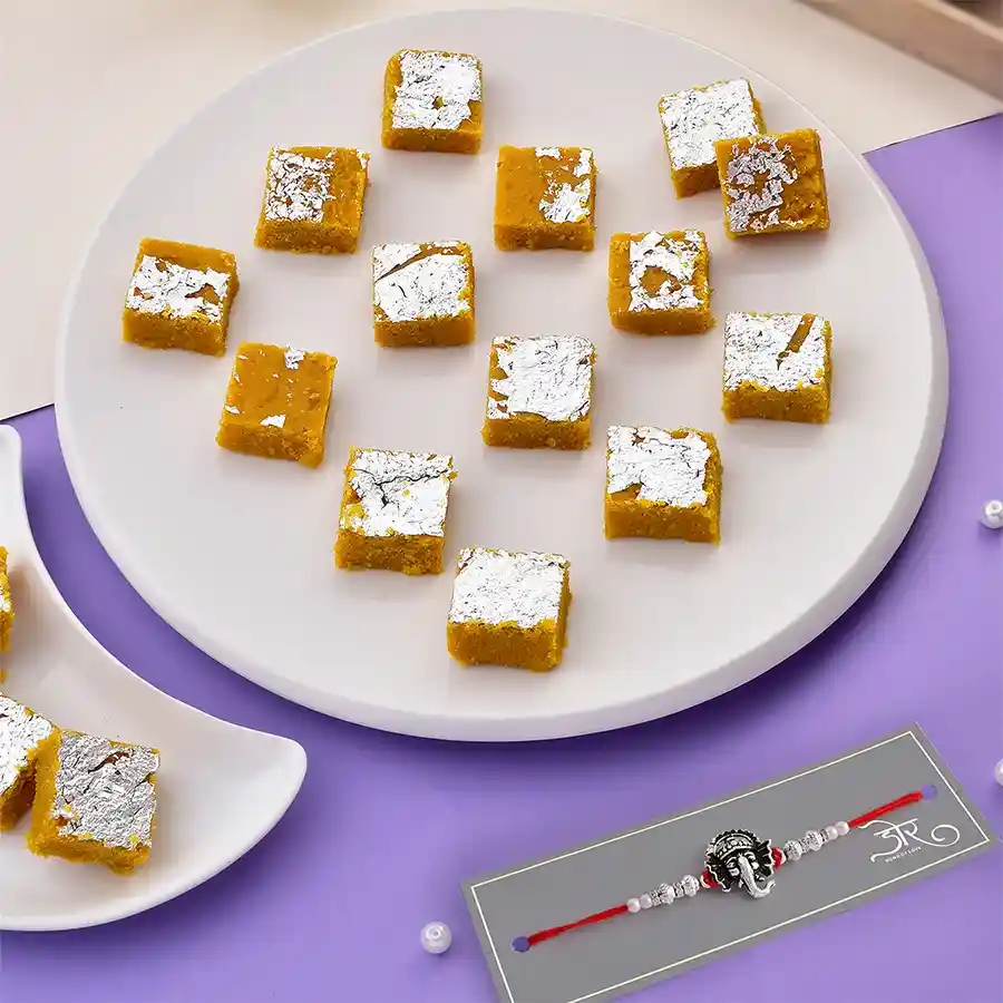 Moonlight Ganesha Rakhi