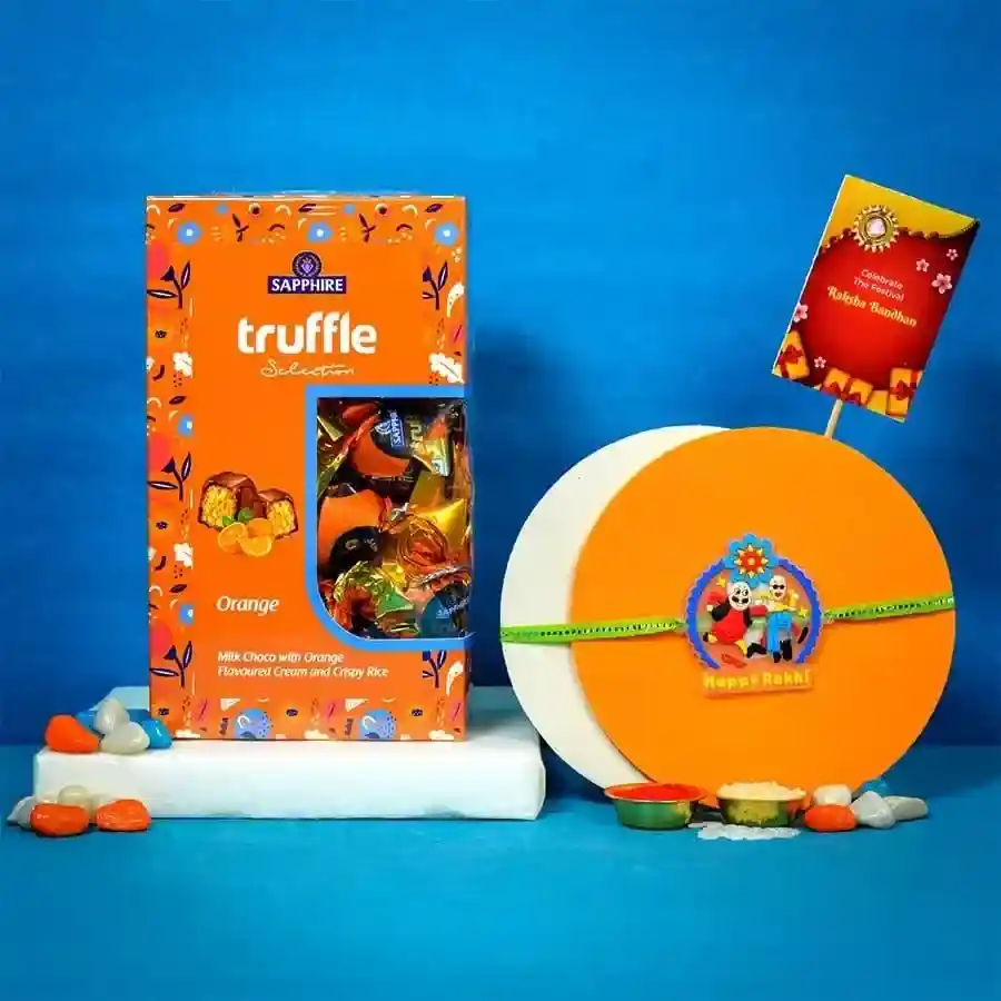 Hip n Cool Kids Rakhi Combo