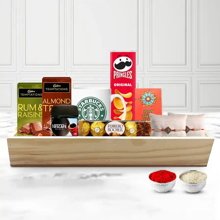 Rakhi Assortments Gift Basket