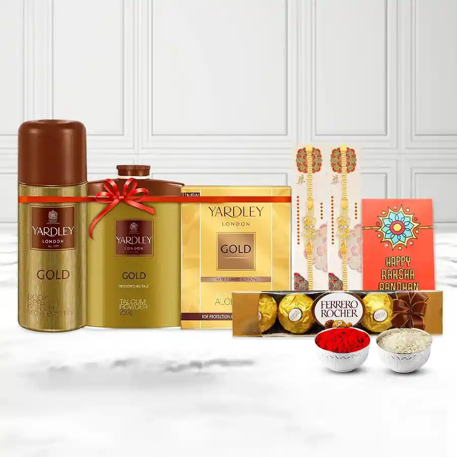 Wonderful Grooming Set with Rakhi N Ferrero Rocher