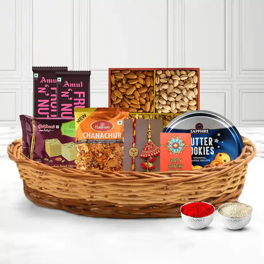 Bhaiya Bhabhi Rakhi Gifts Hamper