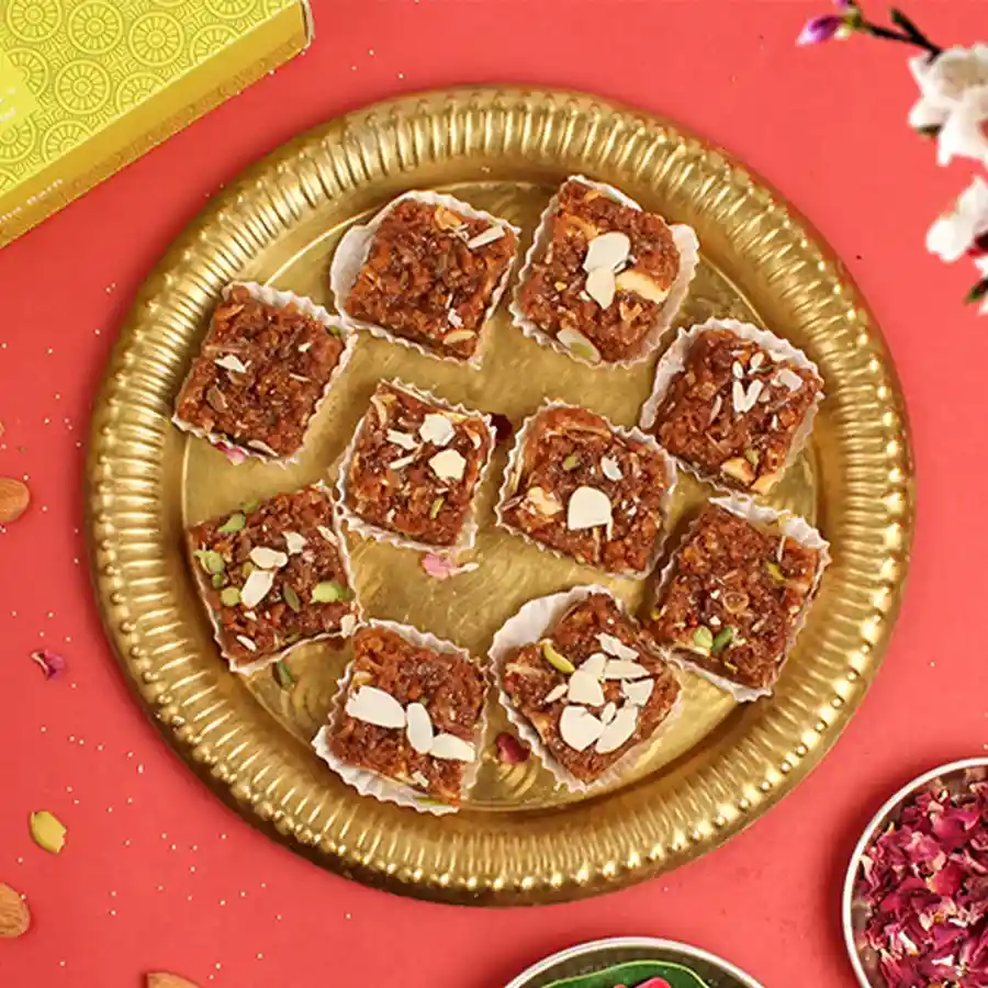 Delectable Dry Fruit Dodha Barfi by Kesar