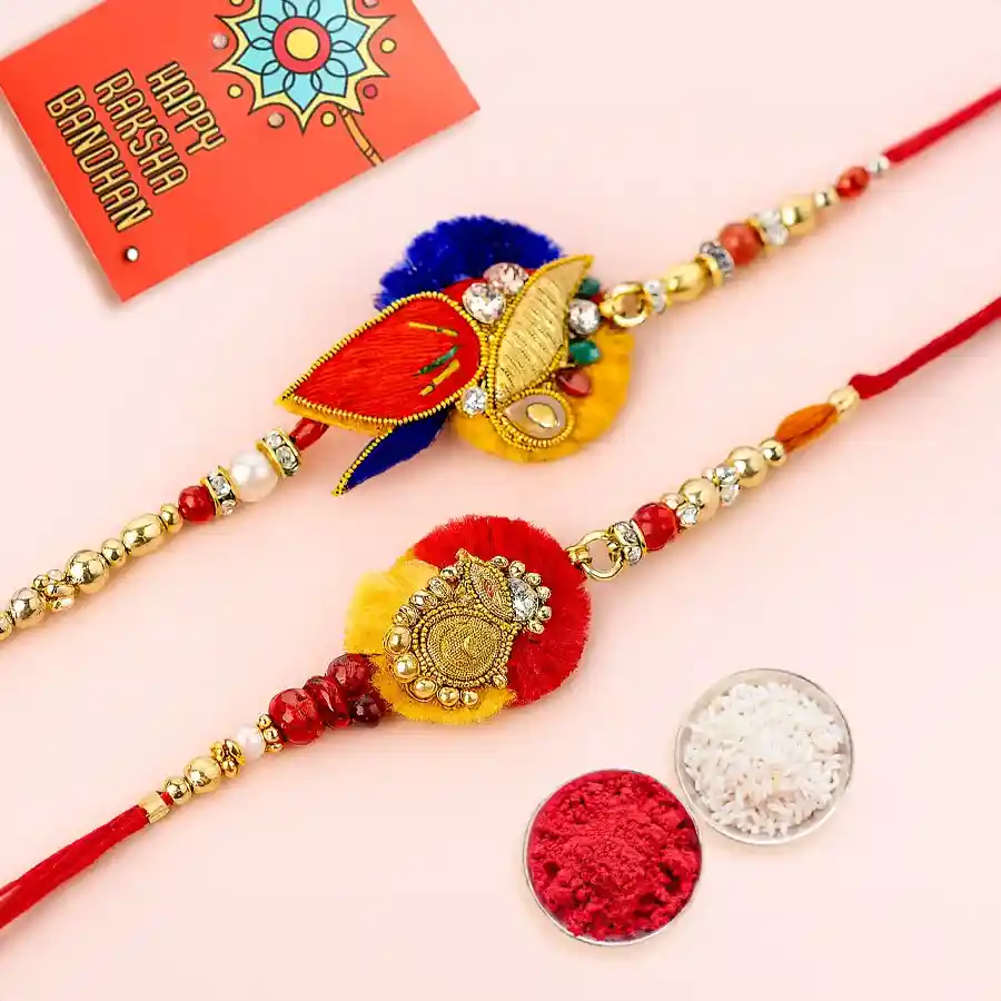 Fancy Zardozi Rakhi