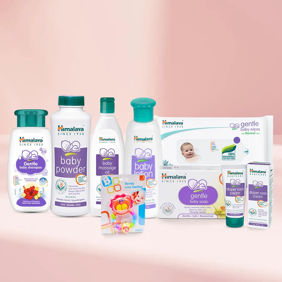 Lovely Collection of Baby Care Items from Himalaya