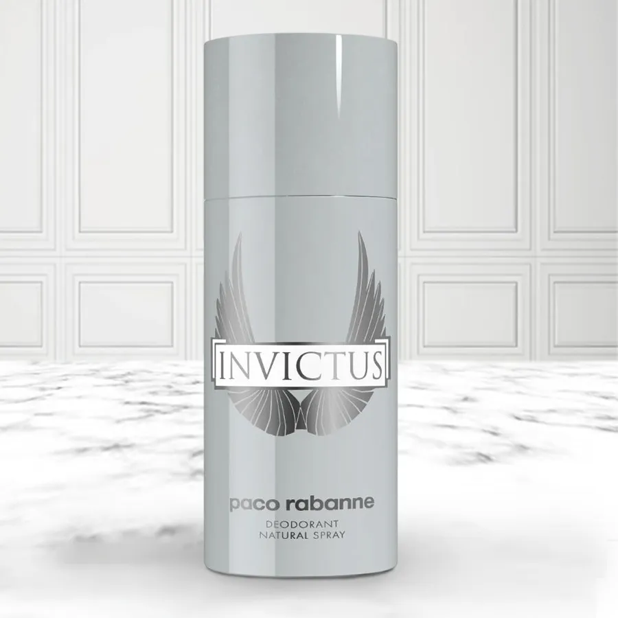 Exciting Mens Gift of Paco Rabanne Invictus Deodorant Spray
