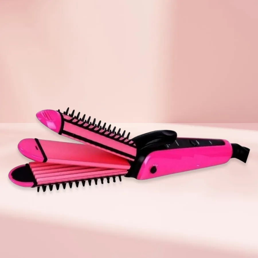 Nova's 3 in 1 Ladies Hair Curler, a versatile styling tool for beautiful hair.