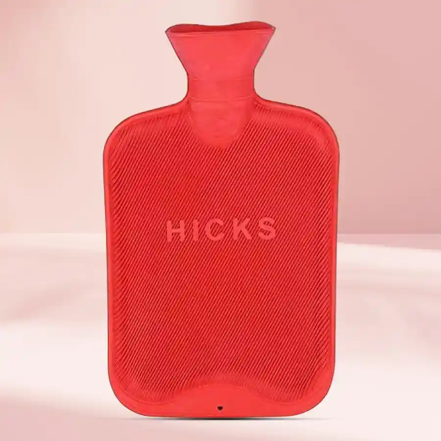 Cozy Hicks C-20 Hot Water Bag with ribbed design and 2500ml capacity.