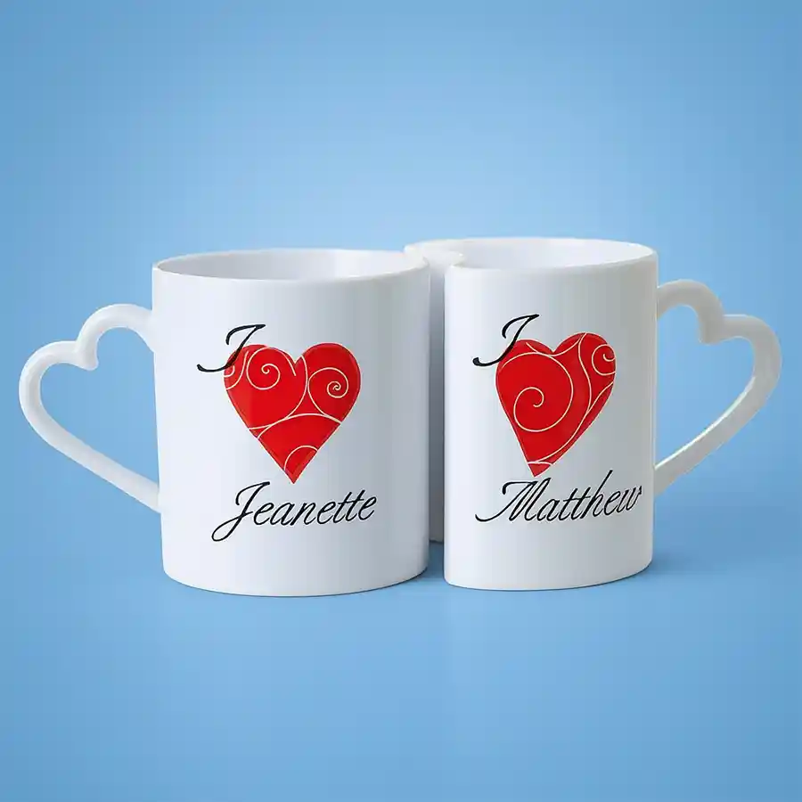 Personalized mug featuring heartfelt designs and customizable photo for unique gifting.