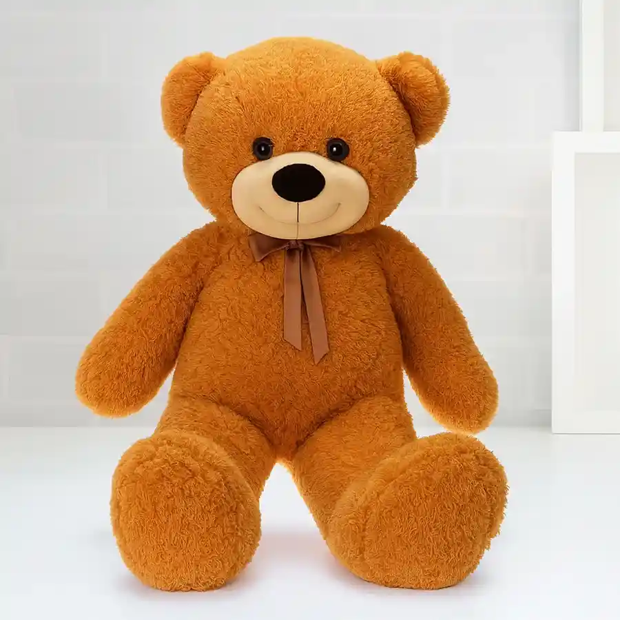 A charming 36-inch teddy bear, perfect for celebrations and sharing with loved ones.