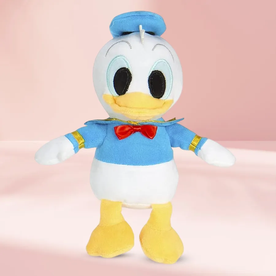 Adorable 12-inch Donald Duck plush toy, perfect for gifts.