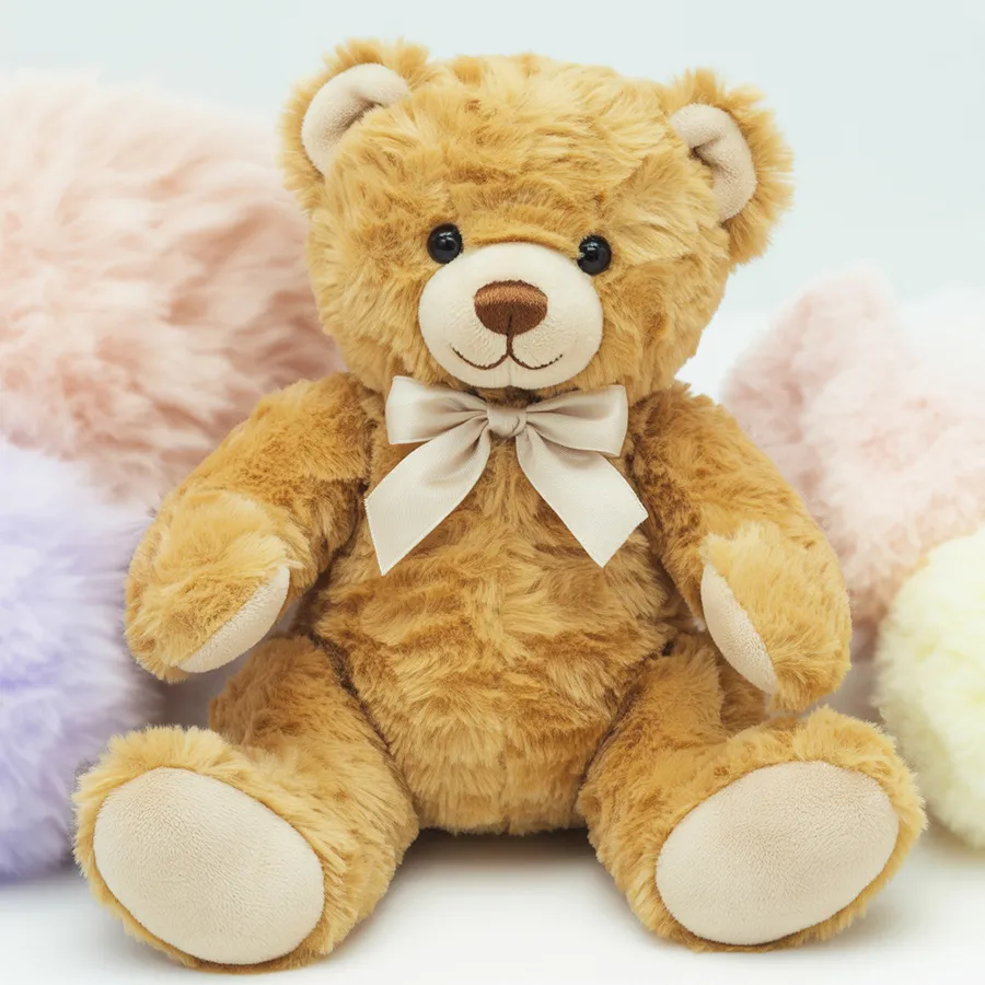 12-inch Cream Teddy Bear, perfect gift for special moments.