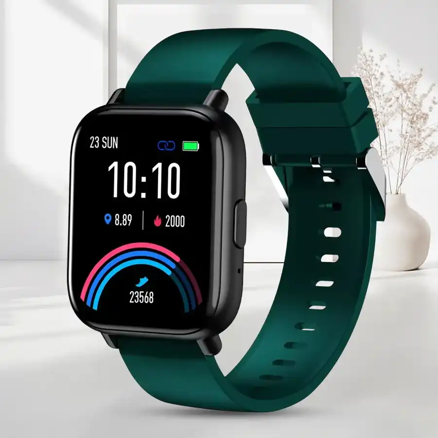 Tail Green GIONEE STYLFIT GSW6 Smartwatch with AMOLED display