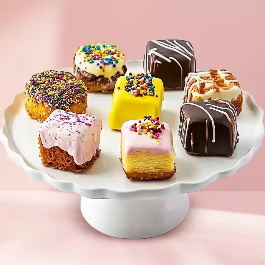 An enticing assortment of 8 assorted pastries from 5 Star Bakery, perfect for festive celebrations.