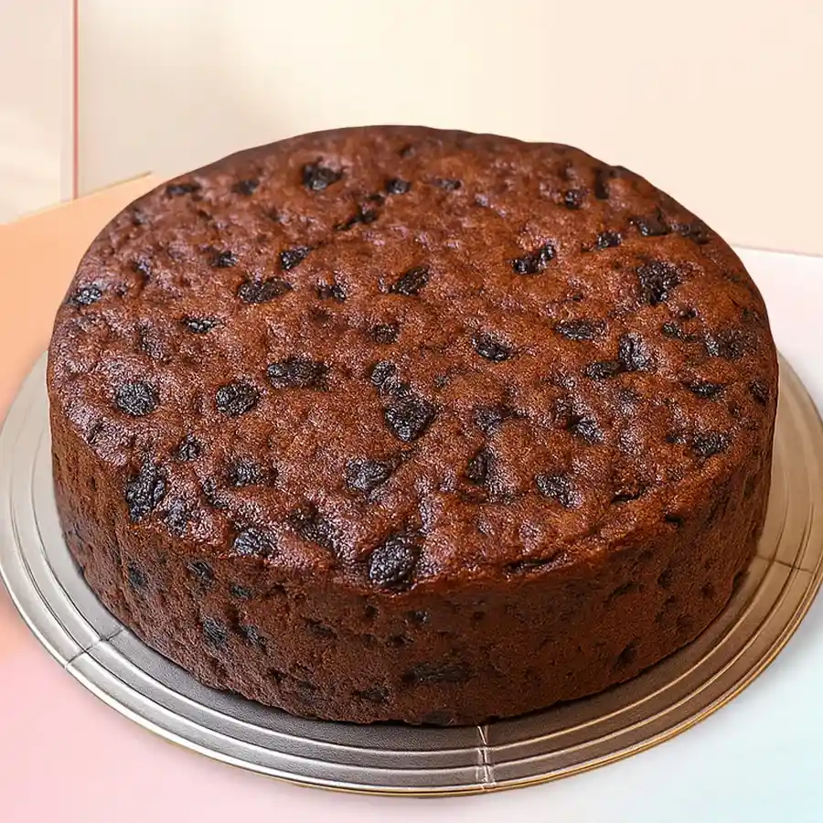 Tempting 5 Star Bakery Plum Cake, 2.2 lbs, perfect for special occasions.