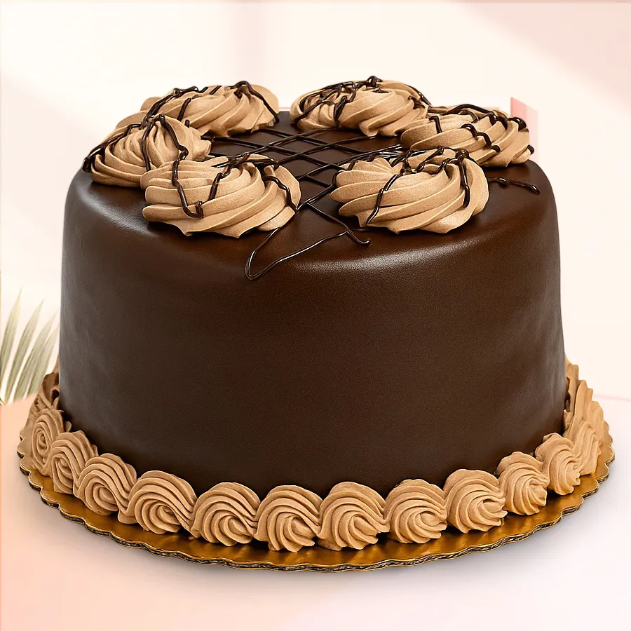 Heartfelt Chocolate Cake Gift, 2.2 lbs of rich chocolate bliss for showing love.