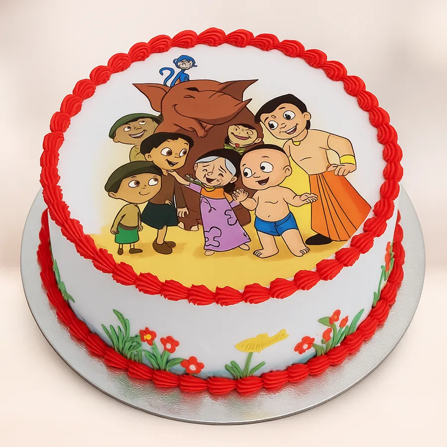 Enticing Chota Bheem Cake
