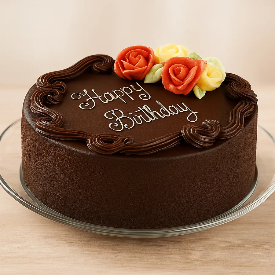 1 Lb Dark Chocolate Cake, perfect for gifting and sharing love.