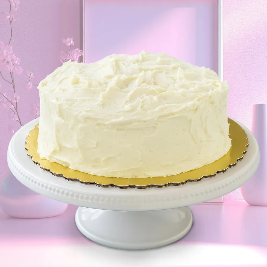 1 Lb Vanilla Cake from 3/4 Star Bakery, perfect for gifting and uplifting moods.