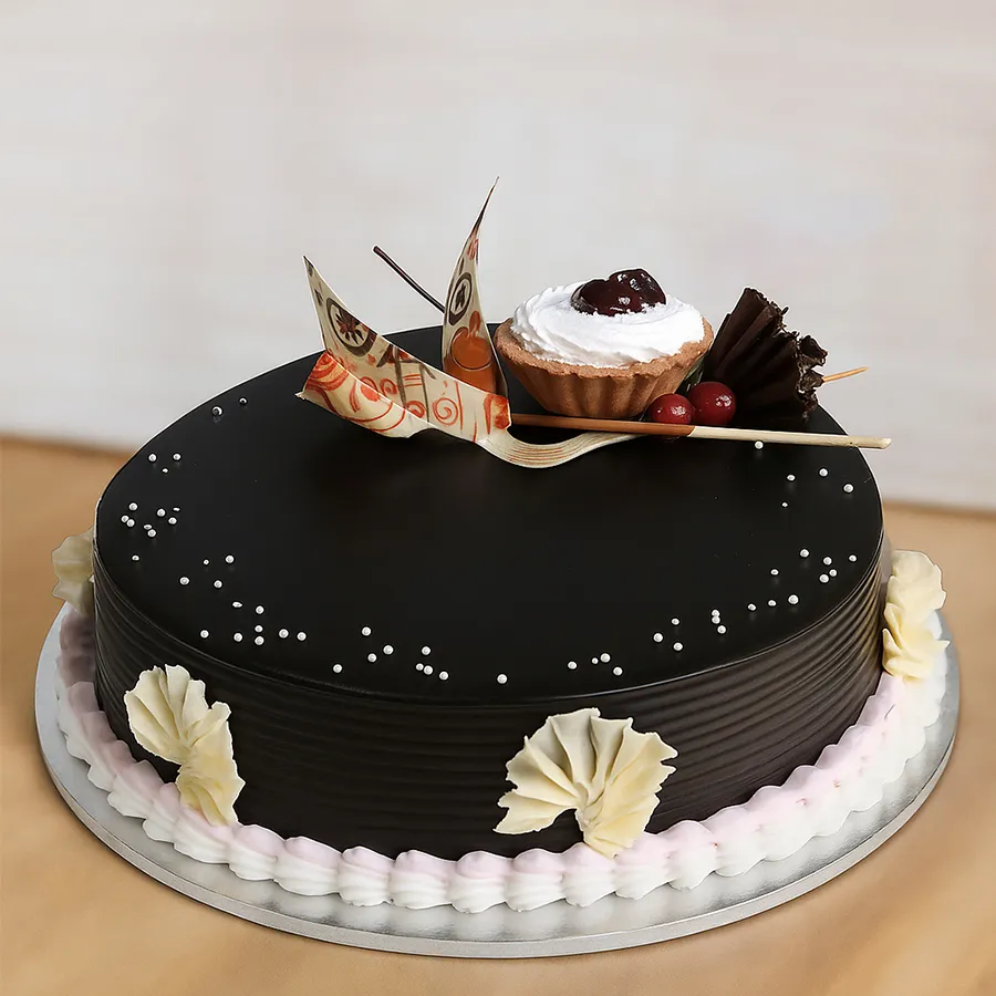 2 Kg Truffle Cake from 3/4 Star Bakery, beautifully presented for gifting and celebrations.