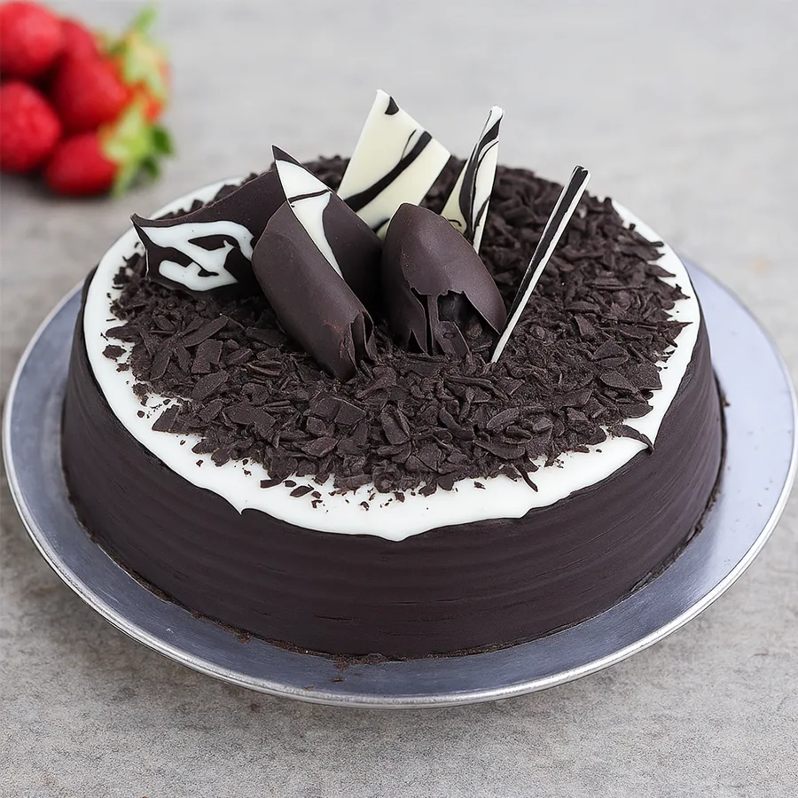 Marvelous Dark Chocochips Cake, a delicious 1/2 kg chocolate cake perfect for gifting.