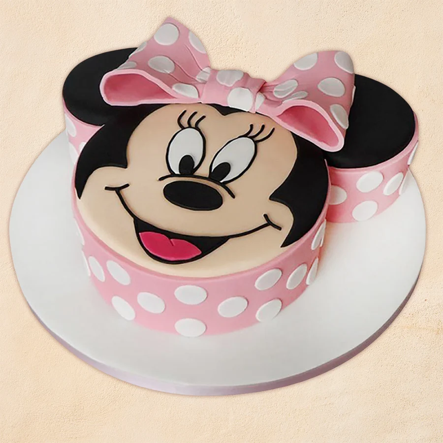 Minnie Mouse Cake for Happy Celebrations