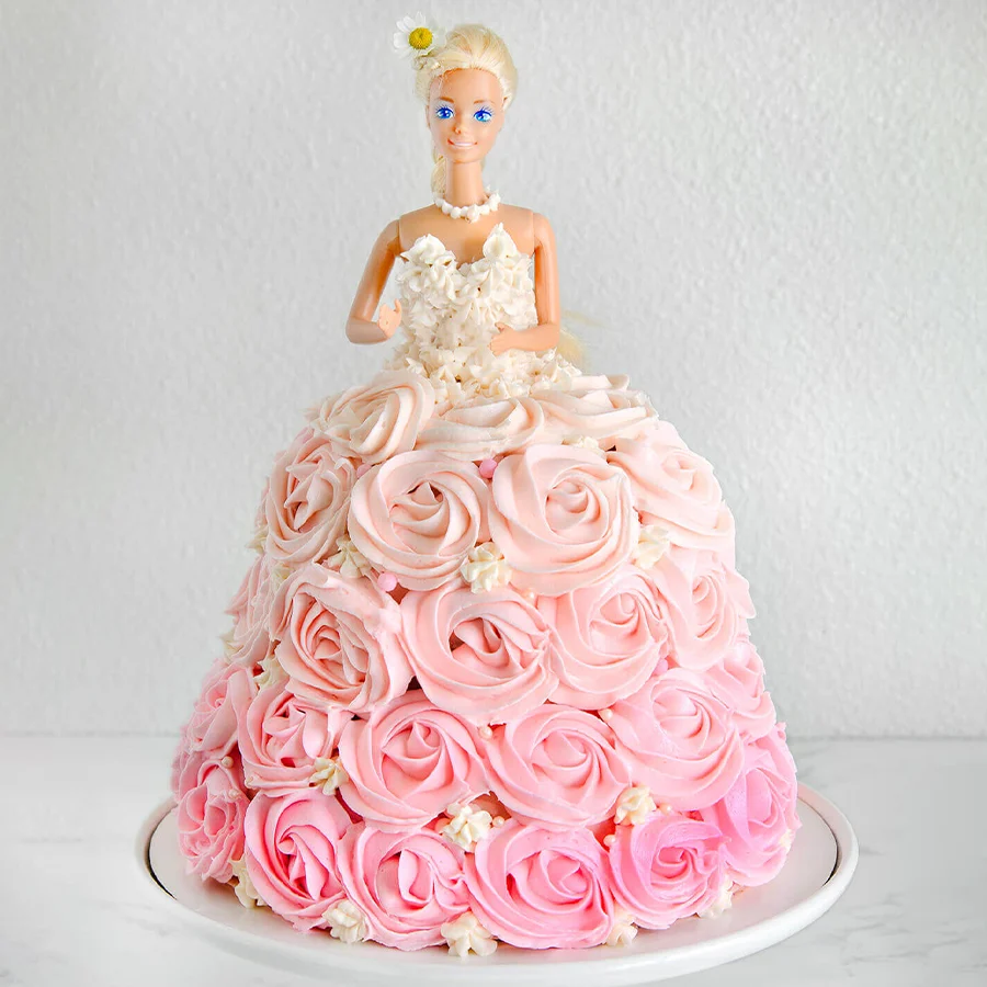 Lip-Smacking Barbie Special Cake for Kids, designed for joyful celebrations.