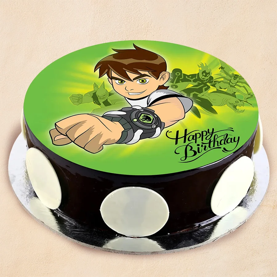 Joyful Ben 10 Adventure Cake for children's celebrations.