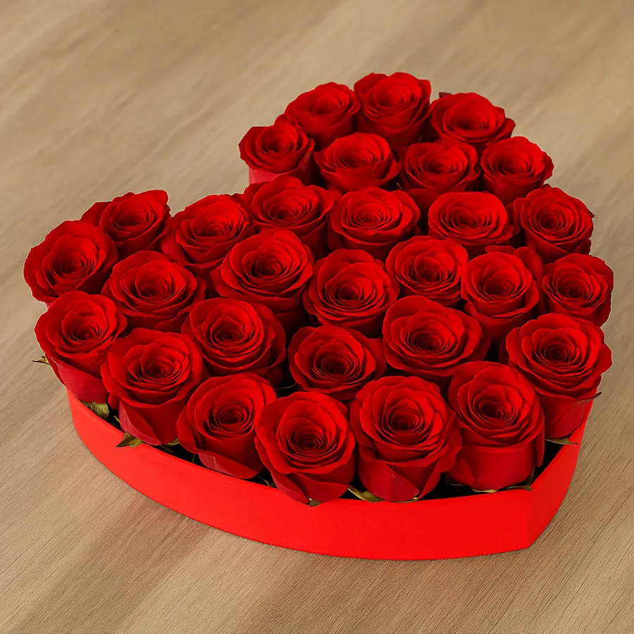 101 beautiful red roses paired with a Cadbury Celebration pack, perfect for gifting.